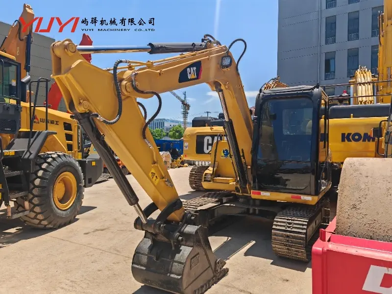 Miniexcavadora Cat 307D usada Excavadora Cat 307.5 original Equipo de construcción Cat 307D de segunda mano Excavadora hidráulica Cat 307D usada