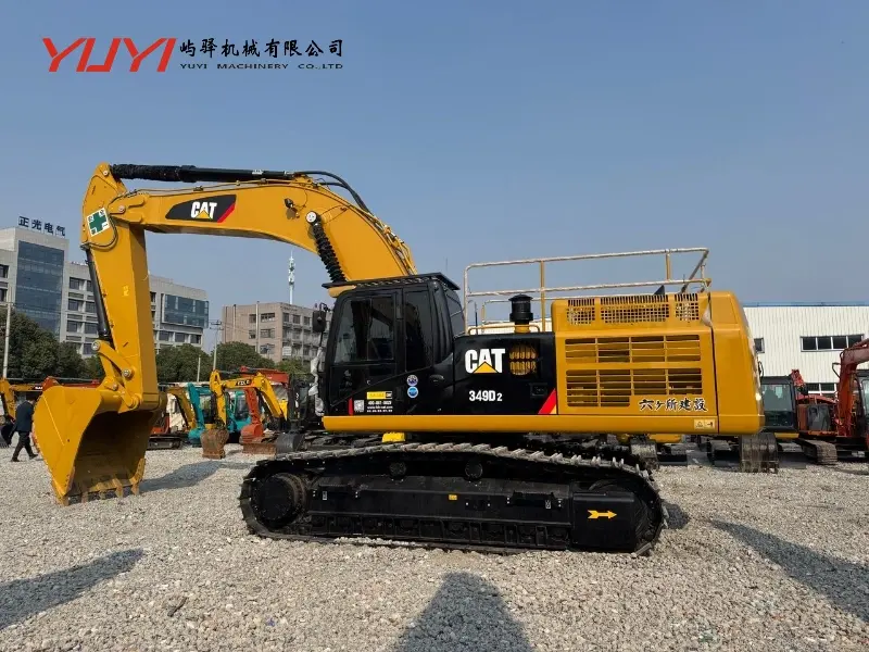 Excavadora Cat 349d2 usada